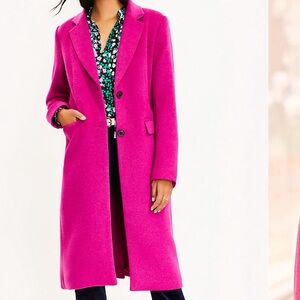 Women's Pink Wool-Blend Coat ~ Price Firm